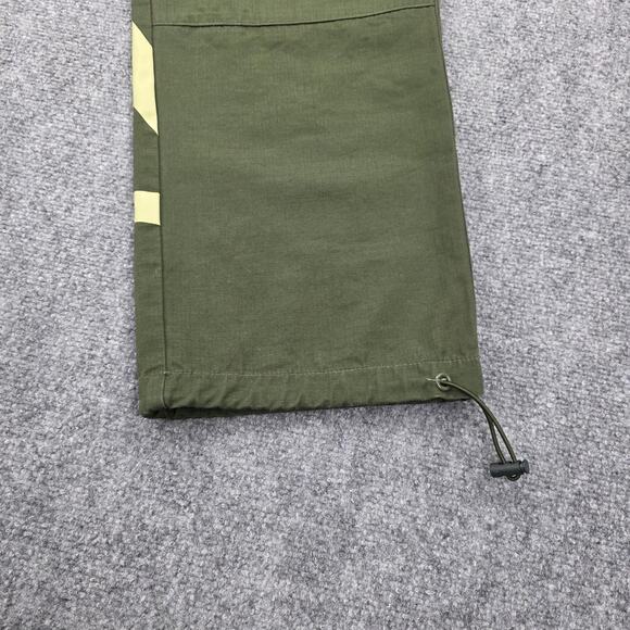 Minus Two Pants Mens Medium Green Cargo Graffiti Streetwear Utility Skate Y2K - Picture 10 of 16